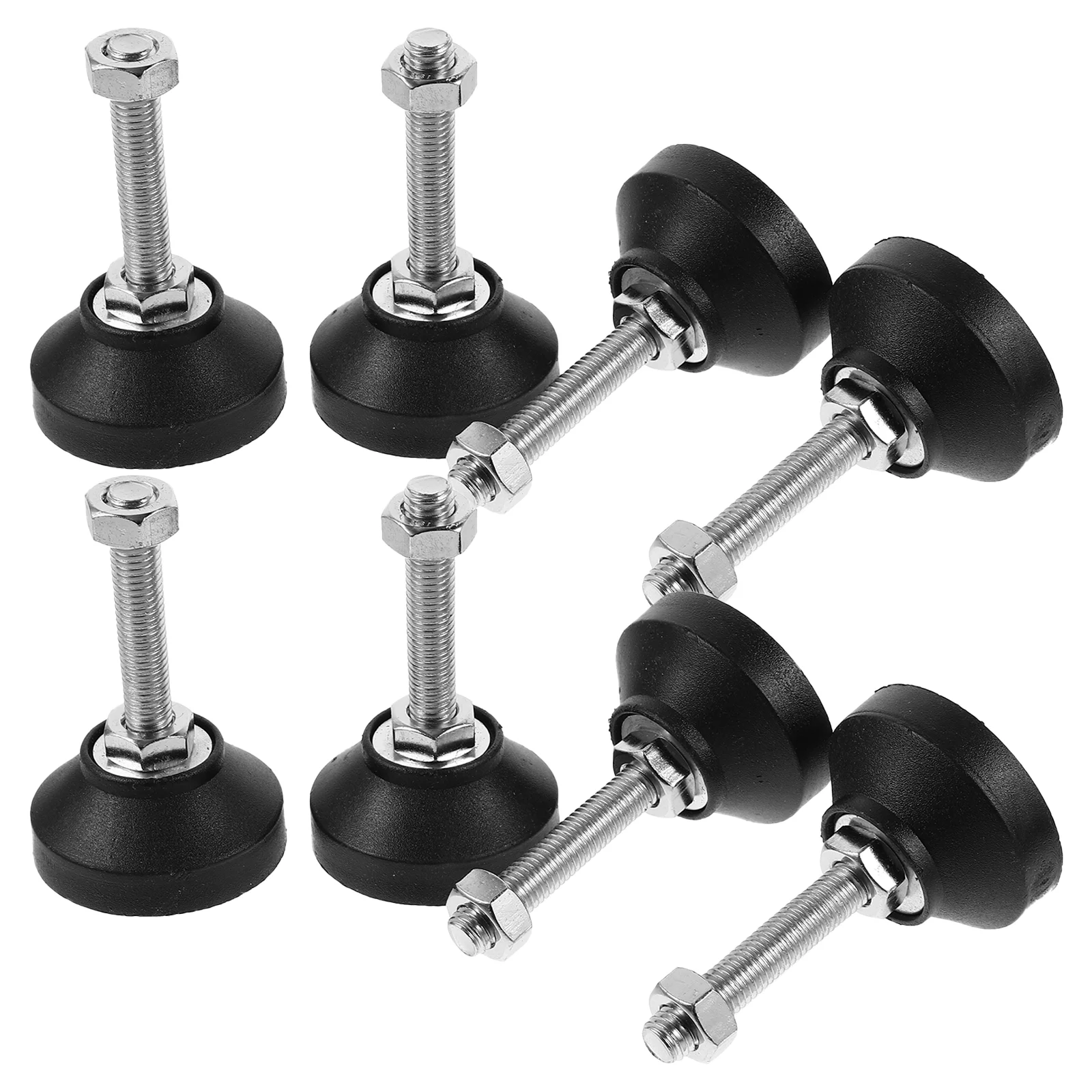 

8 Pcs Furniture Leveler Adjustable Foot Screws Working Balancing Device Leg Levelers