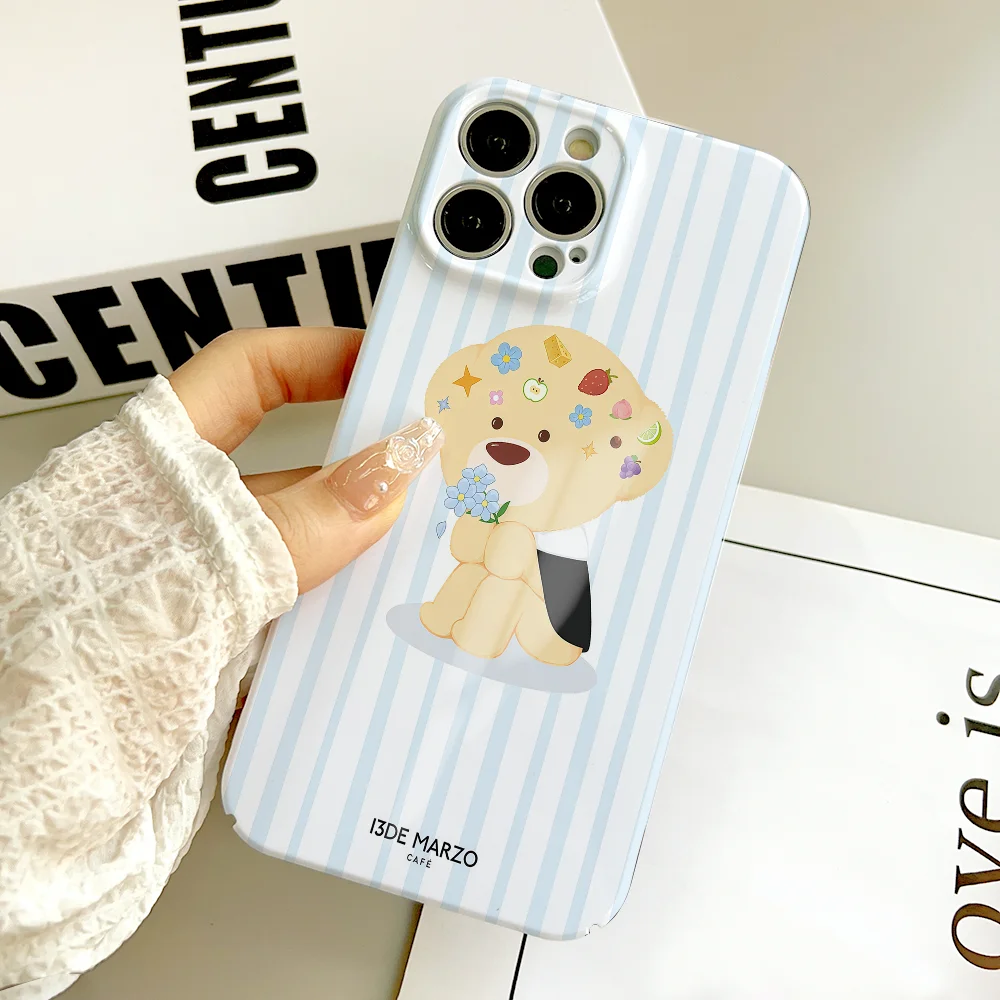Mode Prints 13De Telefoon Case Voor Samsung S24 S23 A54 55 53FE Ultra Plus 4G 5G nauwkeurige Gat M-MARZO Bijpassende Film Covers
