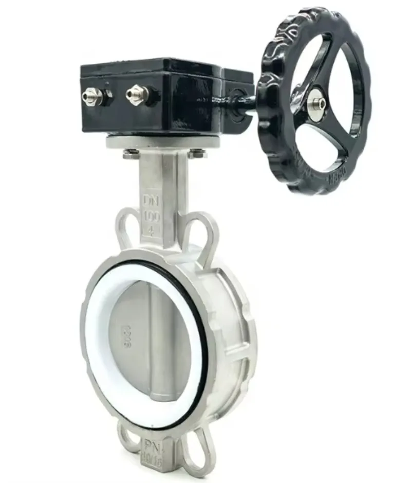 Valve seat, cost-effective hand-operated stainless steel 304/316 butterfly valve