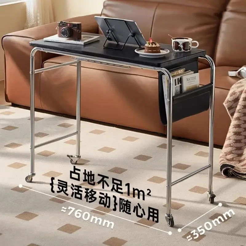 الشمال مكتب منزلي المنزلية طالب طاولة كتابة أريكة الجانب السرير الجدول للإزالة مكتب الكمبيوتر طاولة صغيرة السرير كسول الجداول