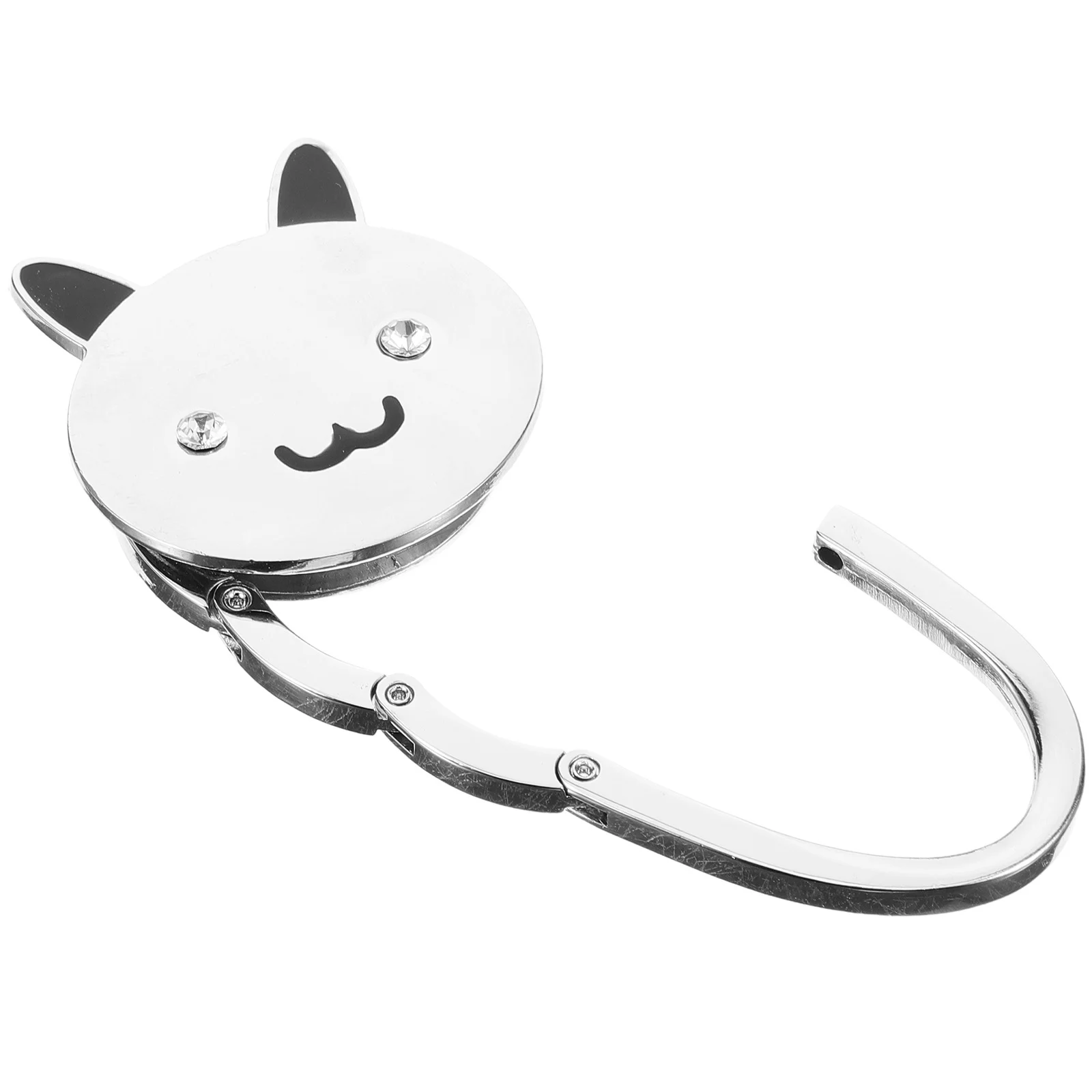 

Portable Foldable Desk Bag Hook Holder Metal Handbag Hanger for Table Bedroom Hotel Use Folding Purse Hook Purse Hanger