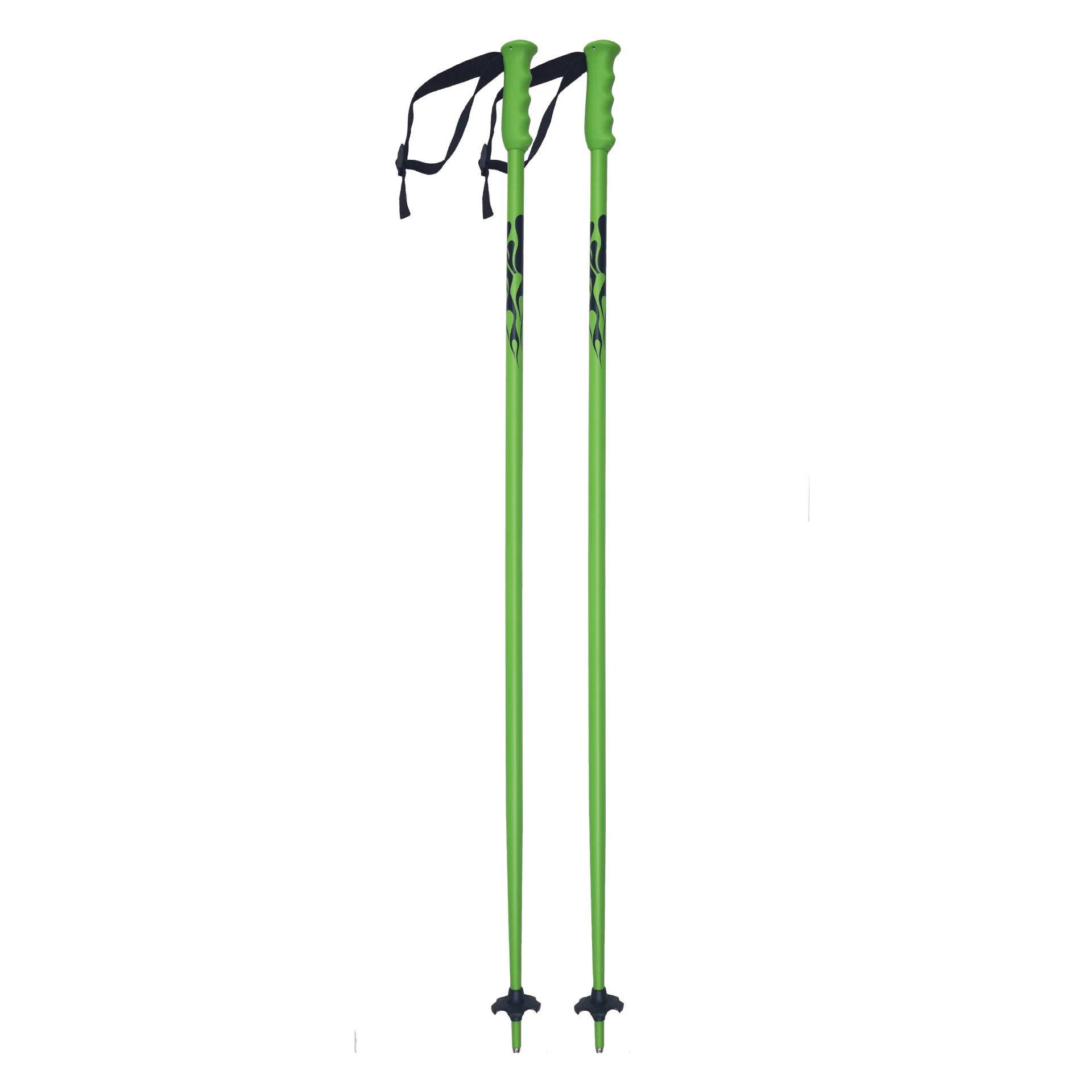 single-section-aluminum-alloy-rubber-110-130cm-high-strength-multifunctional-skiing-equipment-outdoor-alpine-ski-poles