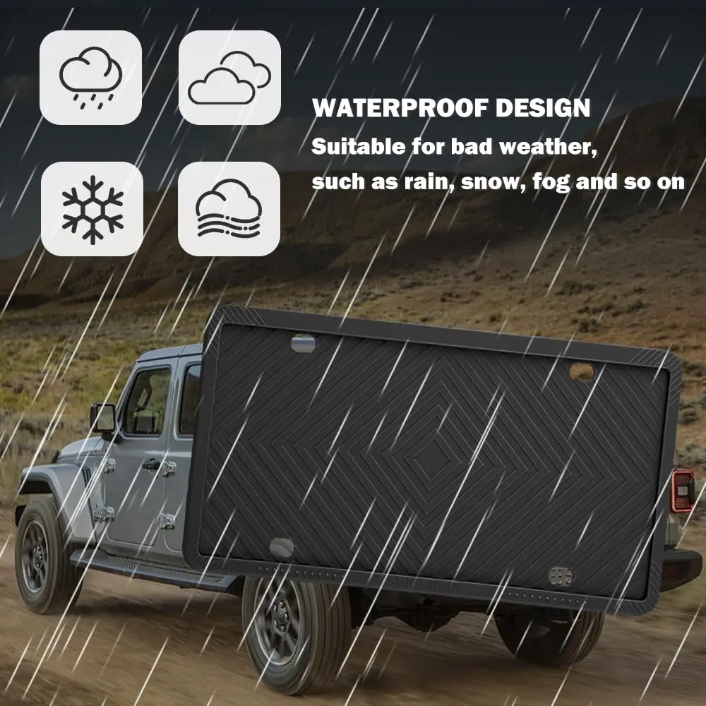 2 قطعة إطارات لوحة ترخيص السيليكون مع مسامير لوحة الترخيص غطاء لوحة الترخيص العالمي ملحقات السيارات الخارجية