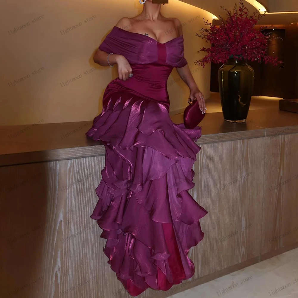 

Очаровательные вечерние платья, гламурные выпускные платья с открытыми плечами, современные наряды для официальных мероприятий, индивидуальный пошив, Vestidos De Noche 2026