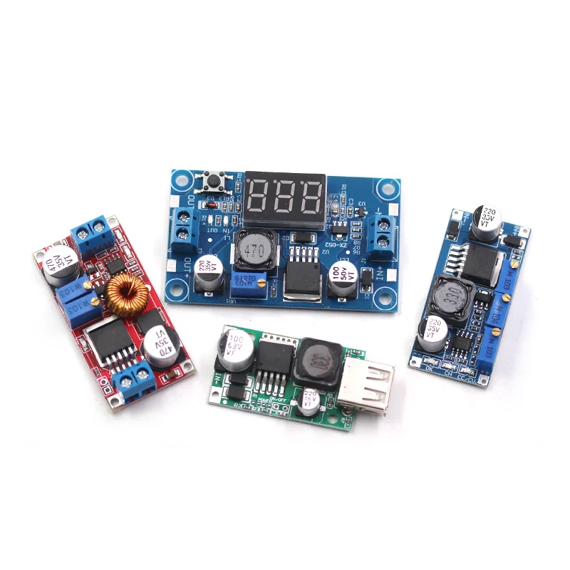 LM2596S DC-DC DC adjustable step-down voltage regulator power supply module board 24V to 12/5V3V3.3 high power