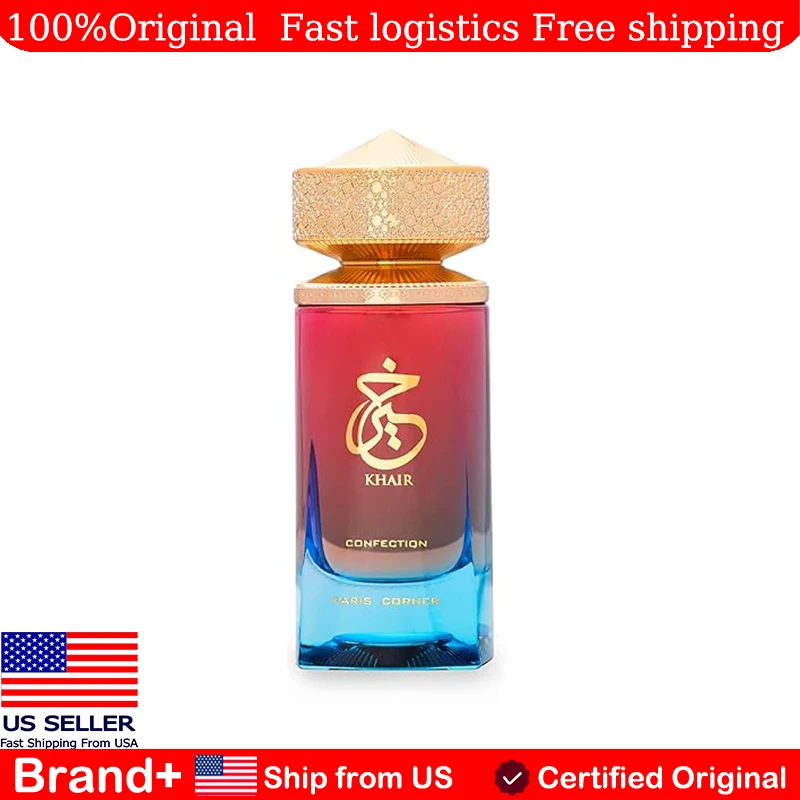 

Paris Corner Khair Confection EDP 3.4 Fl Oz Sweet Candy Scent Perfume Arabian women's perfume long lasting fragrance Cologne