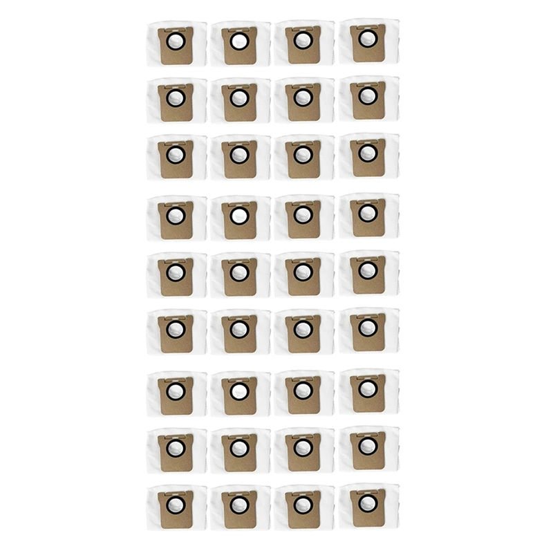 

36PCS For Dreame Bot L10S Ultra/Mijia B101CN/Dream S10 S10 Pro Robot Vacuum Cleaner Replacement Parts Dust Bag