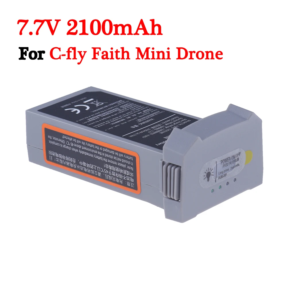 

Battery For C-FLY Faith MINI Drone Spare Parts 7.7V 2100mAh Lipo Battery For Faith MINI Remote Control Drone battery