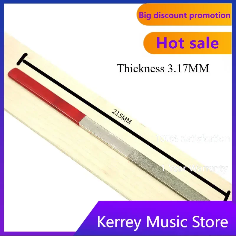 

Electric Guitar Diamond File - Upper String Nut Groove Cleaning & Bottom Trimming Tool Essential for Guitar Maintenance