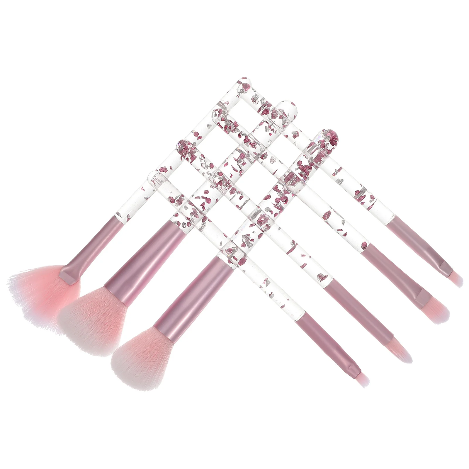 7-delige professionele borstelset Draagbare make-uptools Oogschaduw Blending Concealer-borstels voor vrouwen Make-upborstelset