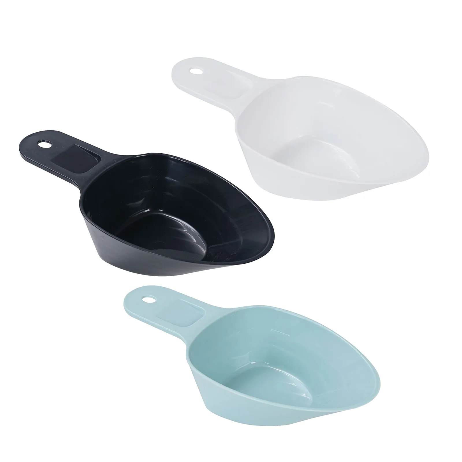 

3Pcs Pet Food Scoop Measuring Spoons Accurate Portioning Ergonomic Handle Easy Clean for Dog Cat Bird Rabbit Feeding Utensils