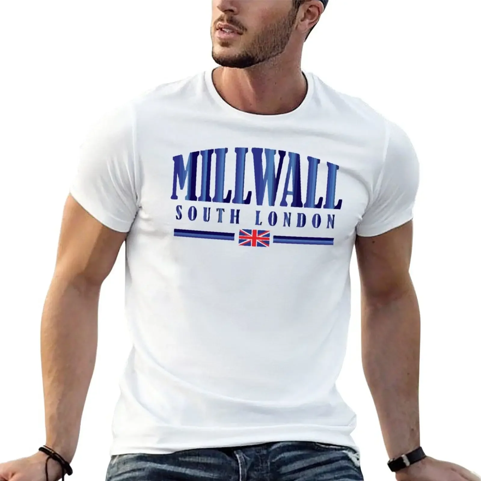 Millwall South London T-Shirt plus size tops sweat Short sleeve tee mens t shirts