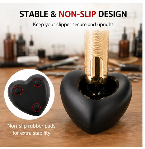 Professional Charging Stand for Babyliss Hair Clipper Fast Charger Base Dock 2 In1 Cordless Trimmer Station Barber Salon Tool