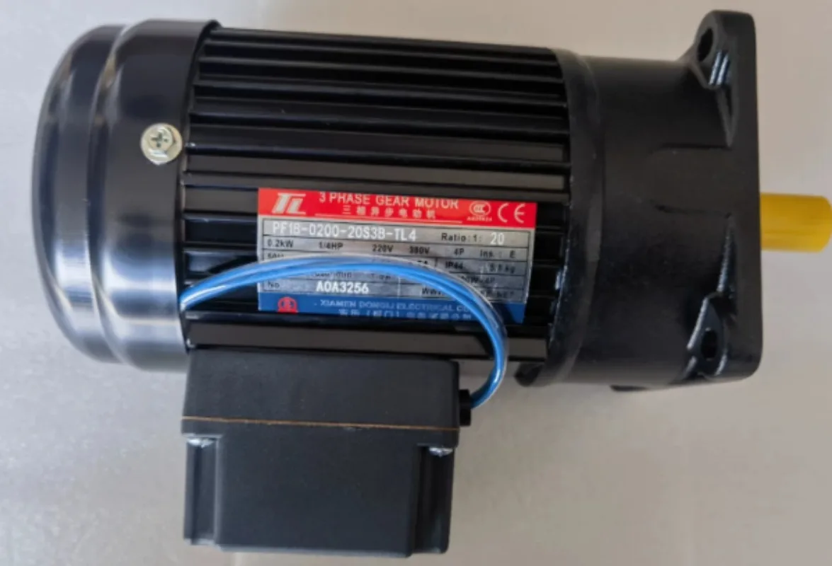 PF22‑0400‑25S3B Tool Magazine Brake Motor S2 TL4 YS400W‑4P 400W 4P CNC Gear Brake Motor
