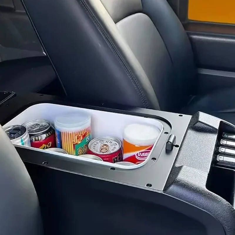 Suitable for Toyota FJ Cruiser Armrest Box Modification Accessories Refrigeration Storage Box FJ Cruiser Storage and Finishing