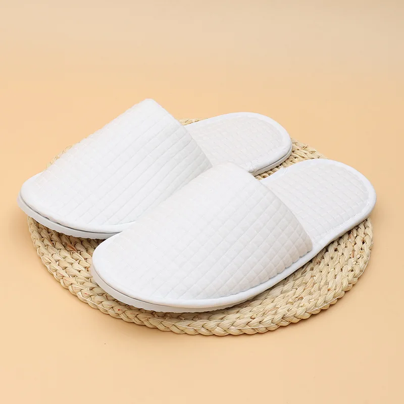 5 Pairs/Lot Hotel Slippers Men Women Disposable Home Cotton Slipper Travel Slide Hospitality Guest SPA Footwear Cheap Slippers