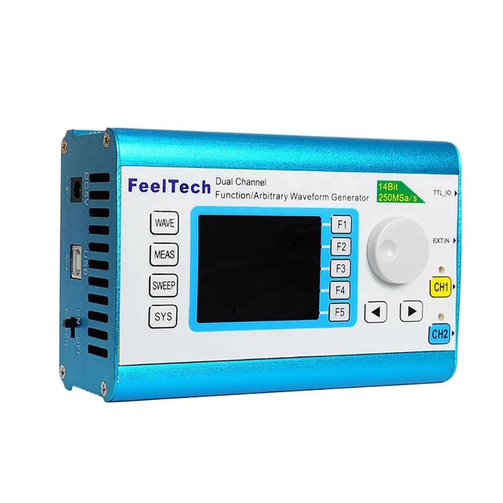 FY2300H 25/30/40/50/60M Dual CH DDS Function Arbitrary Waveform Signal Generator/Source 250MSa/s Sweep/Frequency Meter Counter