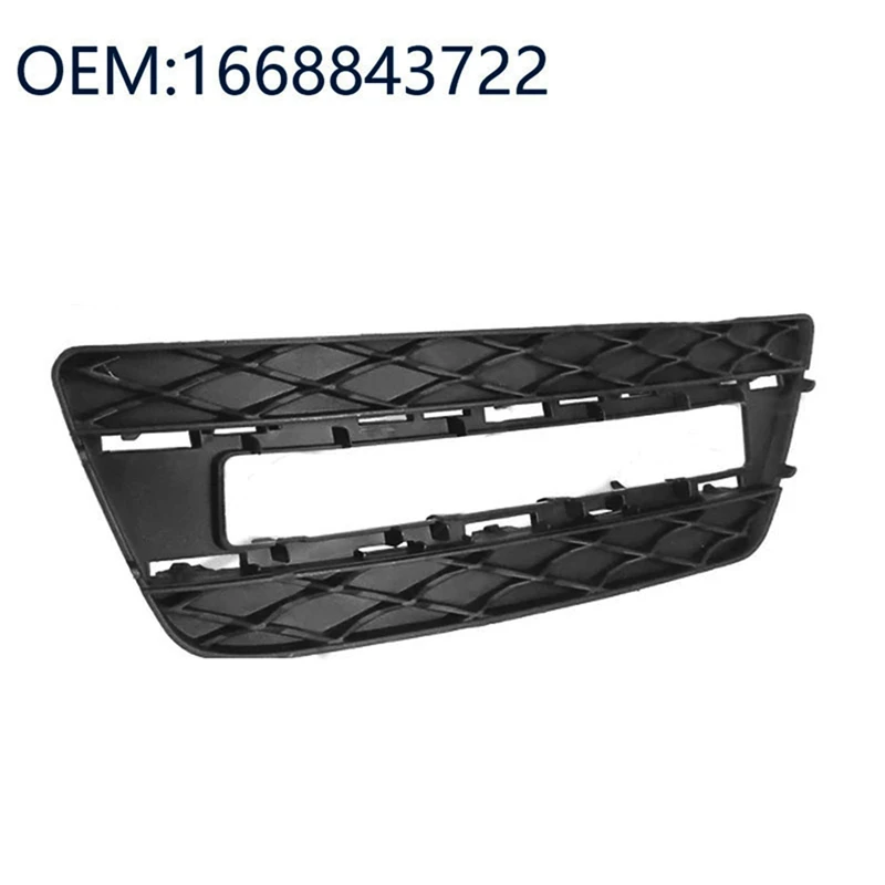 Front Bumper Daytime Running Fog Light Cover Trim Grill For Mercedes Benz GL450 GL350 450