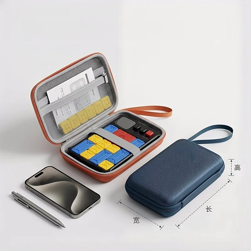 Storage Bag for GiiKER Super Slide Shockproof Carrying Case for GiiKER Super Slide Travel EVA Hard Shell Case with Elastic Band