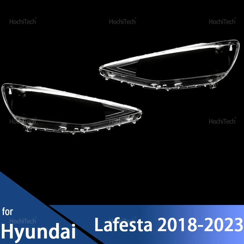

Car Headlamp Caps for Hyundai Lafesta 2018-2023 Glass Headlight Cover Auto Transparent Lampshade Case Lamp Lens Shell