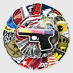 52/30/10PCS Popular Game Peripherals CSGO Graffiti Personalized Waterproof DIY Skateboard Water Cup Luggage Guitar Stickers