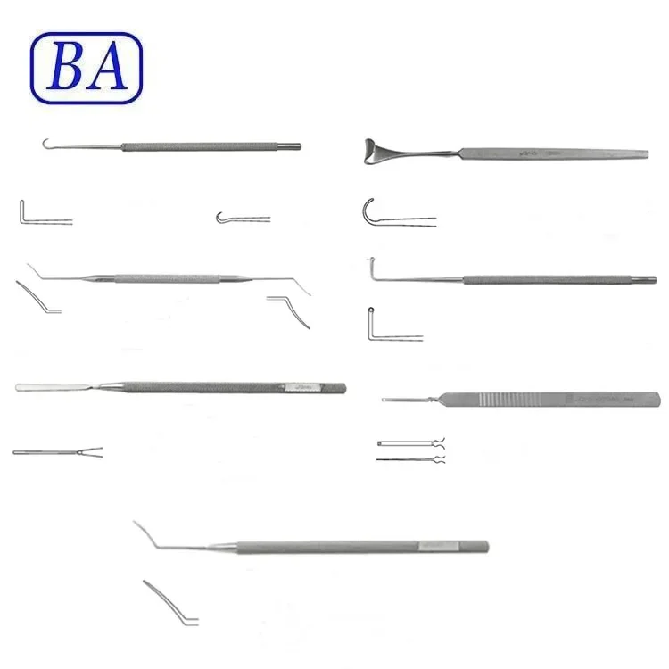 Instrumentos cirúrgicos oculares médicos profissionais