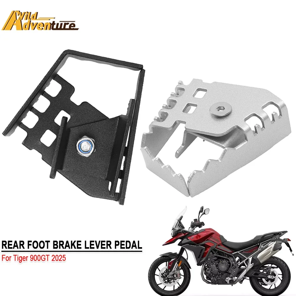 

900GT Motorcycle Modification Accessorie Foot Brake Lever Pedal Enlarge Extension Rear Peg Pad Extender For Tiger 900 GT 2025
