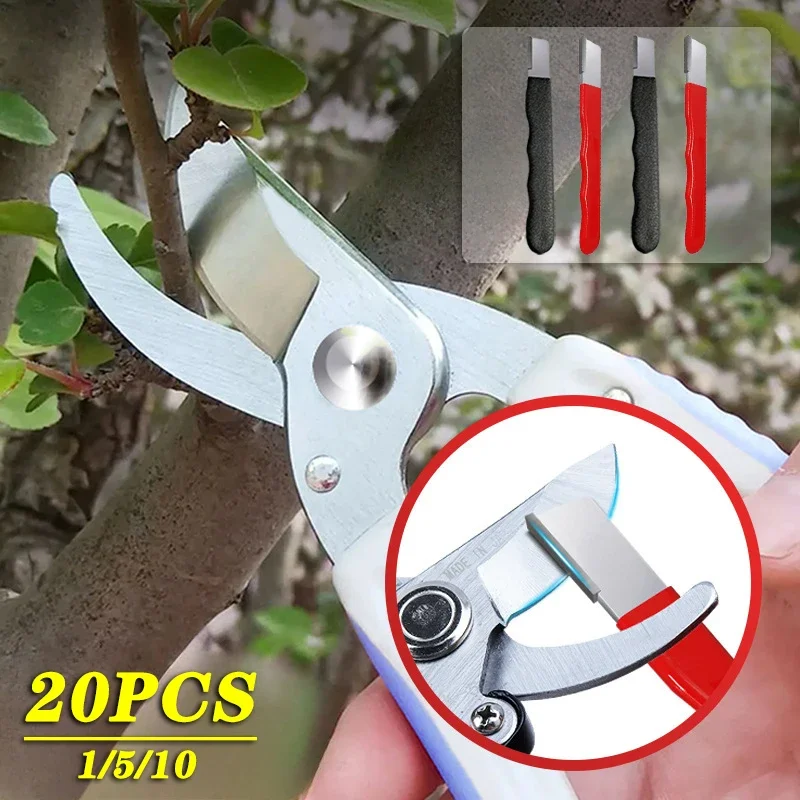 Professional Kitchen Knife Sharpener Tungsten Diamond Ceramic Whetstone for All Blades Including Garden Shears and Scissors