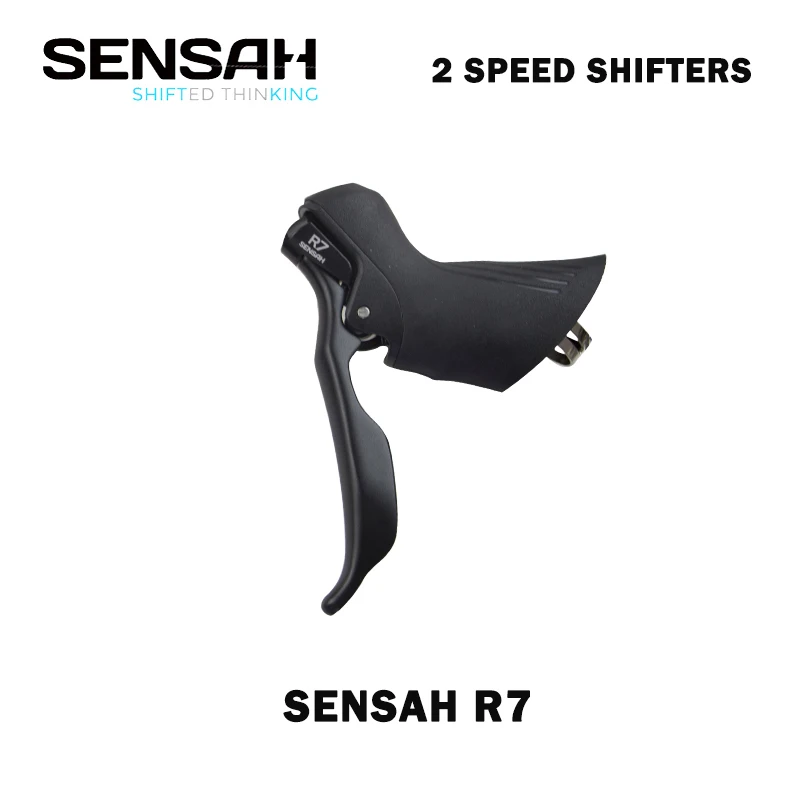 SENSAH 2X7 Road Bike Shifters R7 2x7Speed Lever Brake 2x7 speed Road Bicycle Derailleur Compatible R6800 Claris Sora st-a070 STI