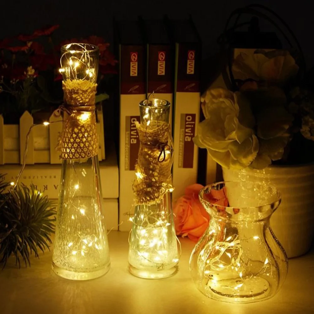 Usb Led String Lichten Koperdraad Waterdicht Fee Garland Light 8 Modes Outdoor Twinkle Verlichting Kerst Nieuwe Jaar Decoratie