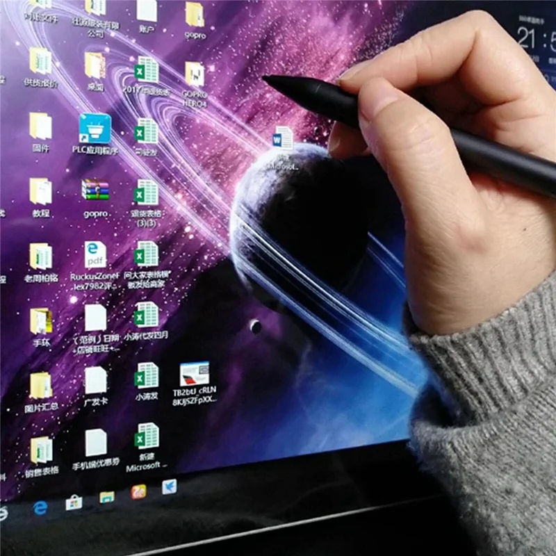 قلم بالسعة مع مستخرج طرف وطرف ، ومستويات الضغط ، وسطح ميكروسوفت 3 ، 4 ، 5 ، 6 ، كتاب وكمبيوتر محمول