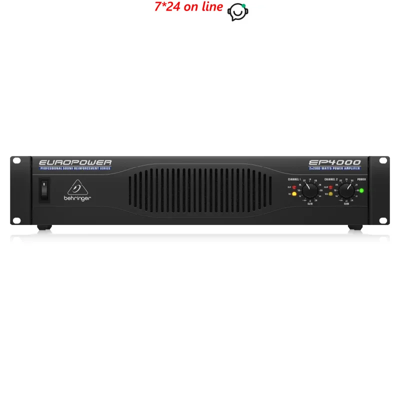 

Professional 4000W Stereo Power Amplifier with ATR (Accelerated Transient Response) Technology