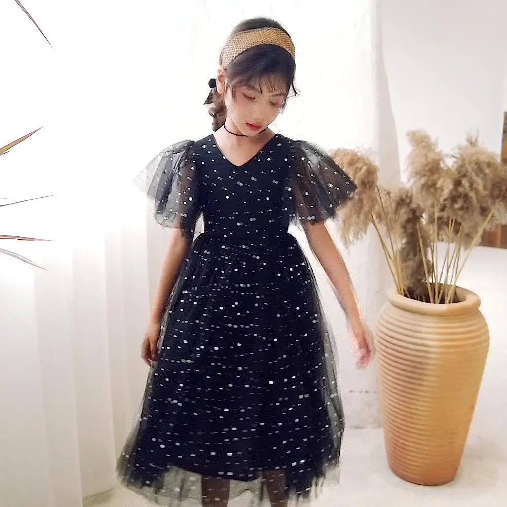 

Летняя юбка принцессы, детская одежда, сетчатое платье принцессы со звездами, большое платье для маленьких девочек