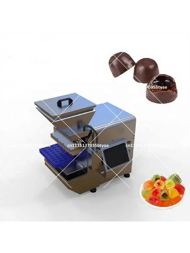 Desktop Chocolate Melting Machine for Candy Making, Heart Shaped Brown Sugar Candy Pouring Tool