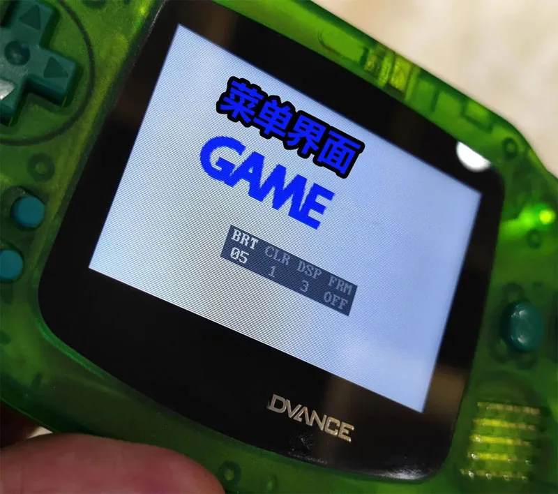 Obudowa z podświetlanym ekranem LCD IPS V3 Wstępnie laminowany ekran LCD dla GBA dla Gameboy Advance — zdjęcie produktu 4
