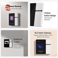 AF90-Tuya Smart Touch Screen 3.5 Inch Wifi Panel Scene Switch Central Controller With IR Remote Control