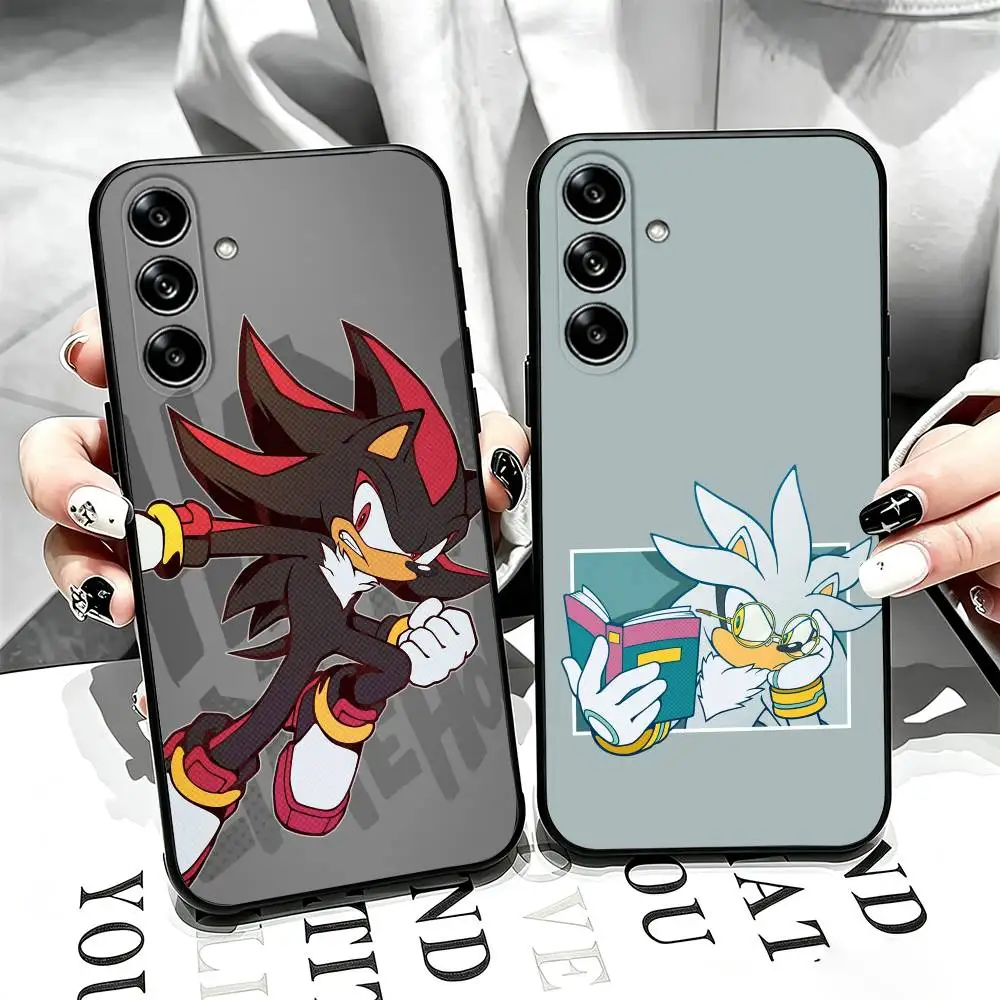 sonic the hedgehog Phone Case For Samsung Galaxy A73,A72,A71,A70,A53,A52,A51,Soft Silicone Black Cover