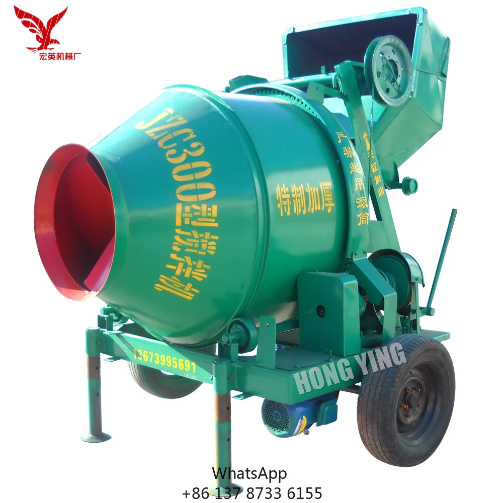 Rotary Drum One Bag Forced Concrete Mixer Electric Zambia Cement Mixer Price