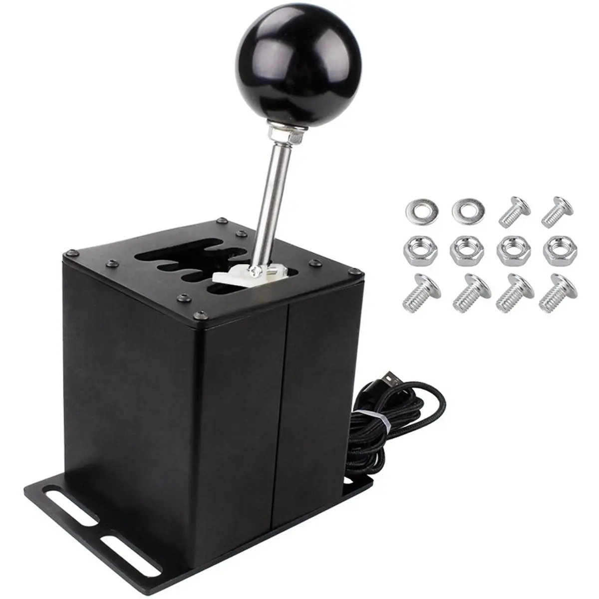 ABQE 7 R PC USB H Gear Shifter for G27 G29 G25 for T300RS/GT for ETS2 Sim Gear Shift Racing Game