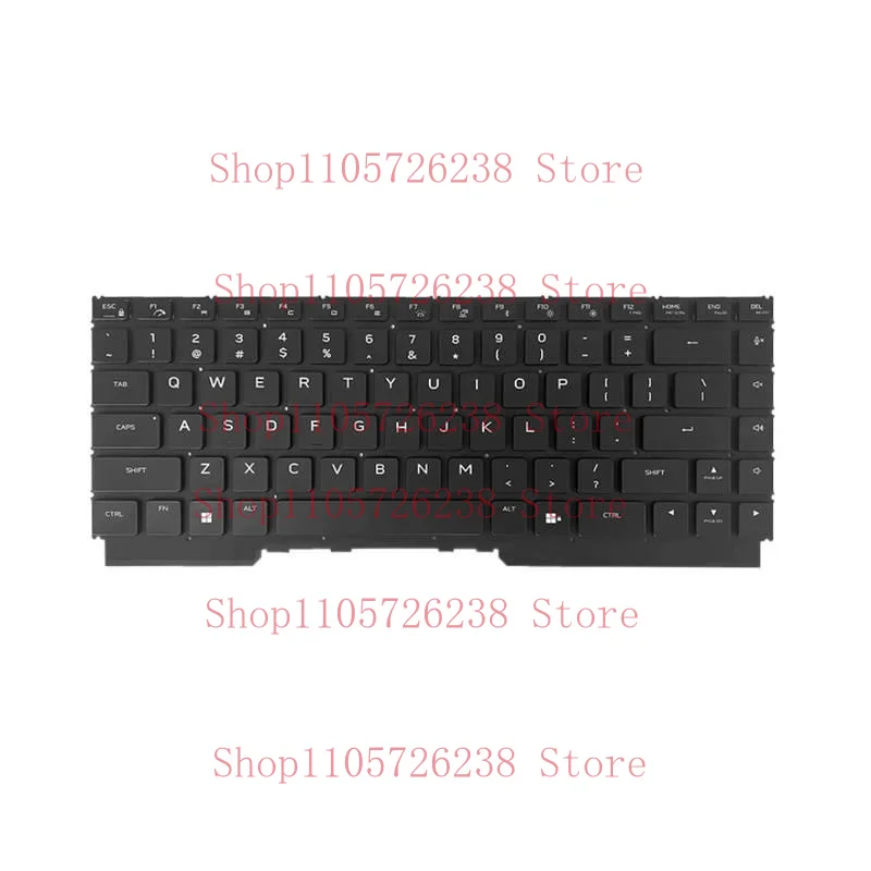 For Dell Alienware M15 R5 R6 notebook with built in keyboard  US backlight