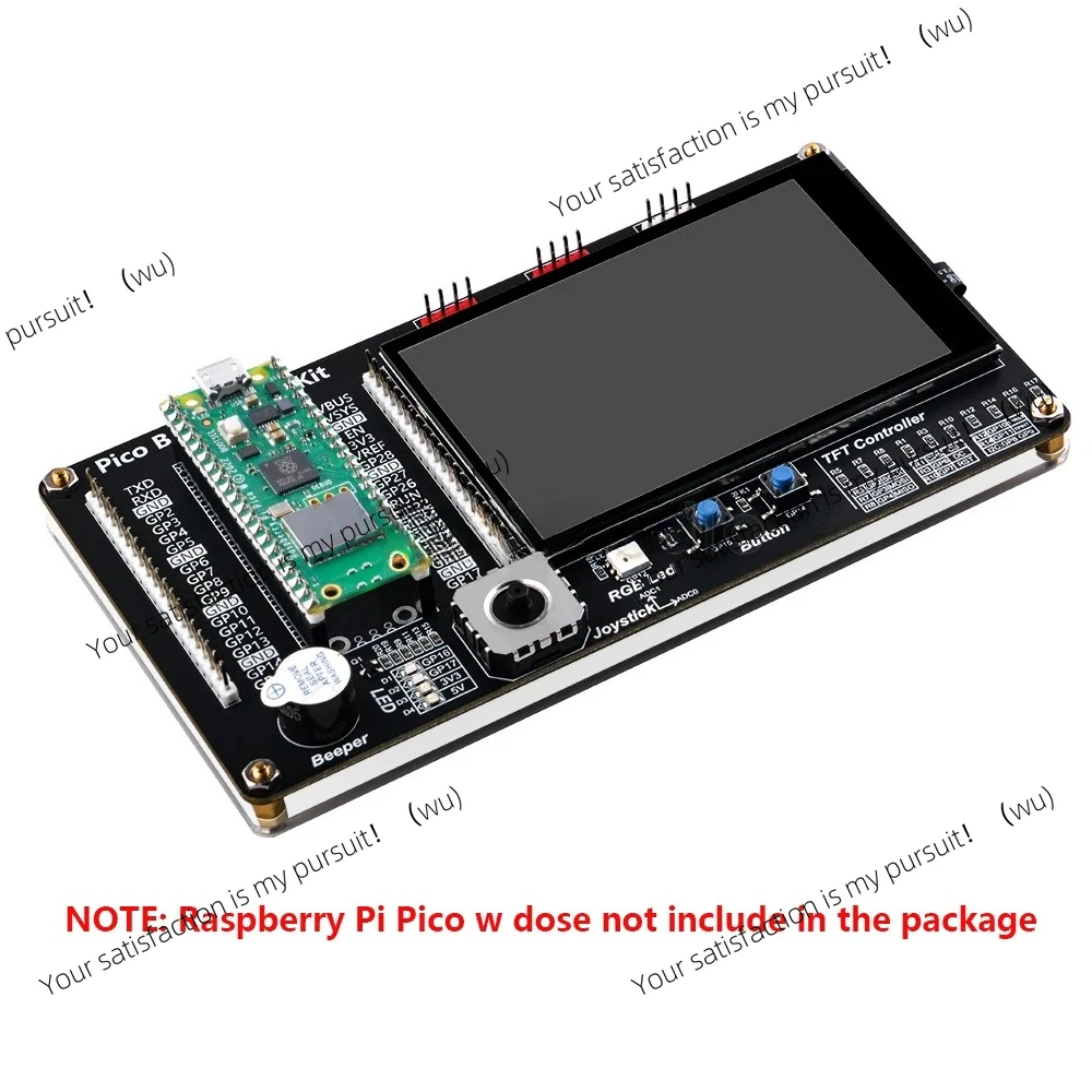 

Pico W/2 Breadboard Kit with 3.5 Inch Touch Screen DIY Project Breakout Board