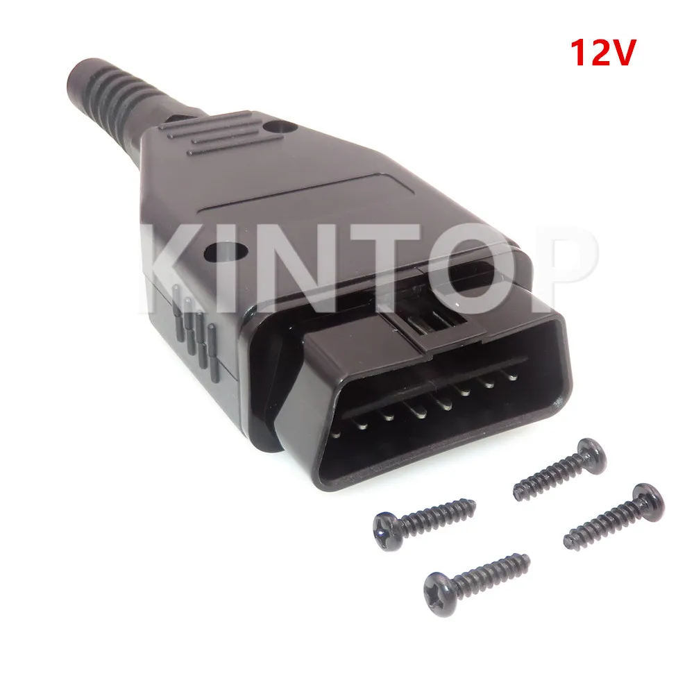 Connecteur de Diagnostic pour BMW, 16 broches, 1 jeu, prise d'interface de Diagnostic pour voiture O