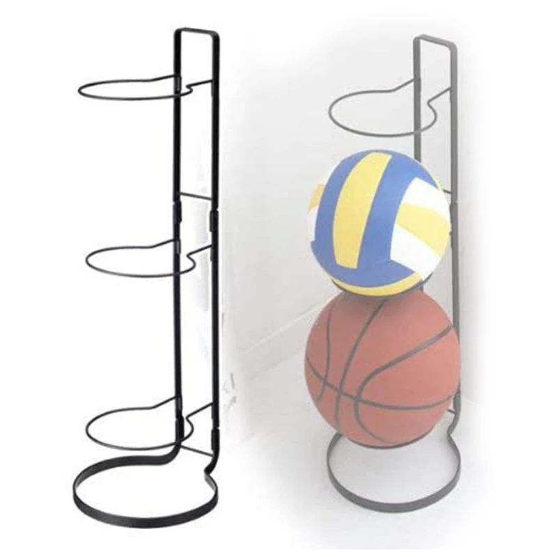 Home Frame Ball Stand - Storage Equipment Organizer Sports Rack Suitable For Basketball And Football