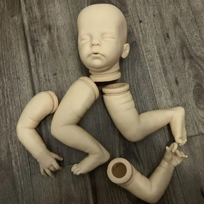 

21inch Unpainted Diy Doll Kit Alix Lifelike Soft Touch Flexible Unfinished Doll Parts