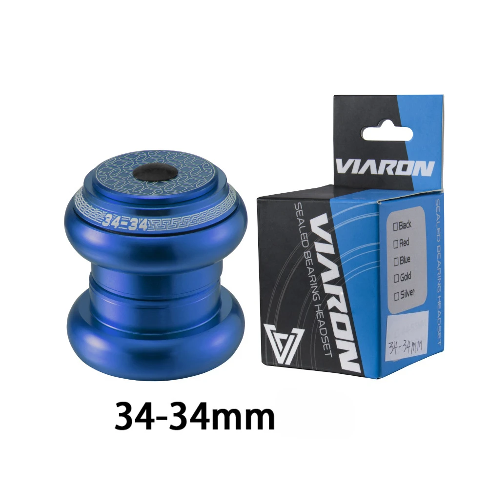 VIARON MTB Fahrrad-Steuersatzlager Rahmenkopfrohr-Zubehör Fahrradteile 34MM Gedichtetes Lager 44MM Halbintegrierte Steuersätze – Detail 4