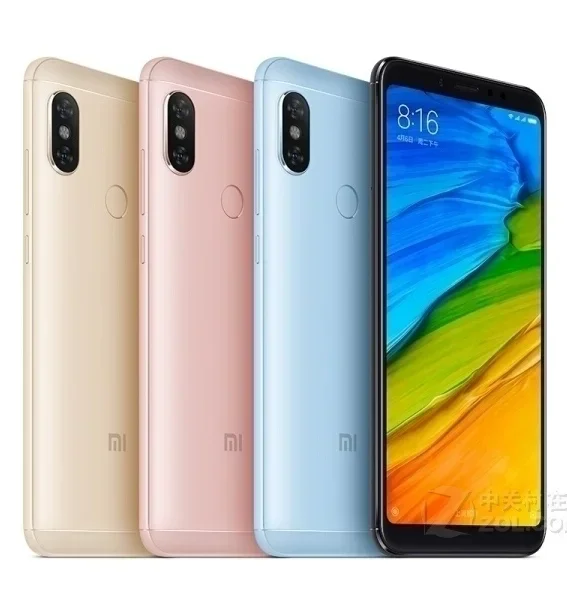 Global firmware xiaomi redmi Note 5 Smartphone Cell Phone Snapdragon 636 13.0MP Dual Camera Dual SIM used phone