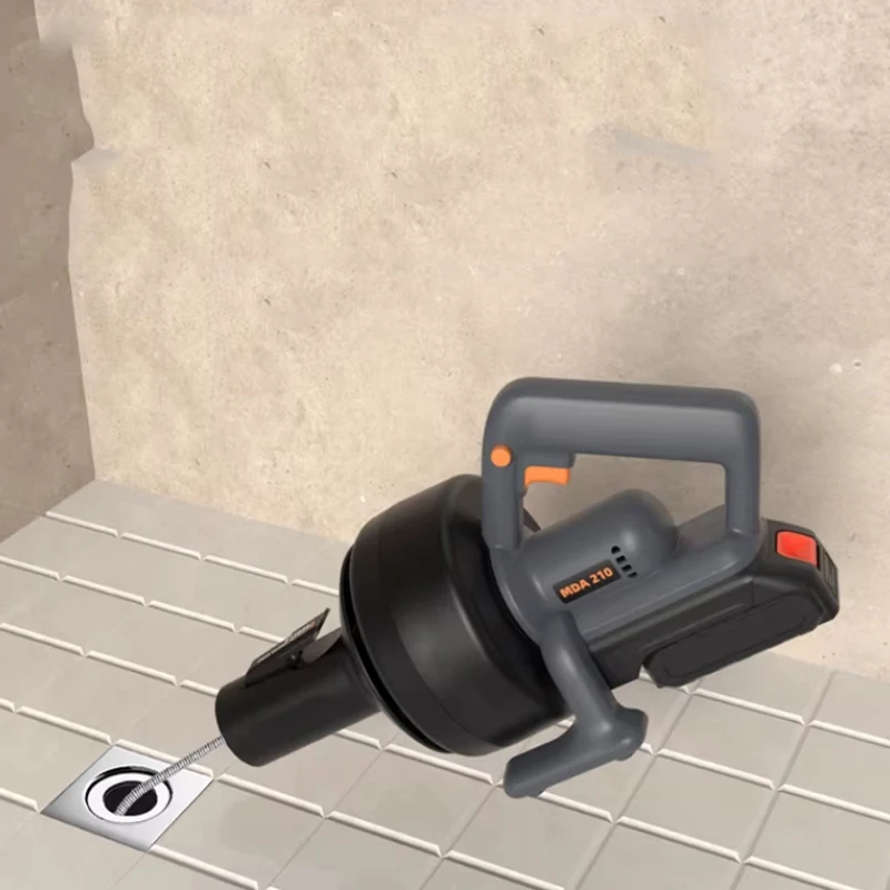 Electric Pipe Dredging Special Tool Kitchen Toilet Toilet Blockage Dredging Machine Lithium Battery Sewer Dredging Machine