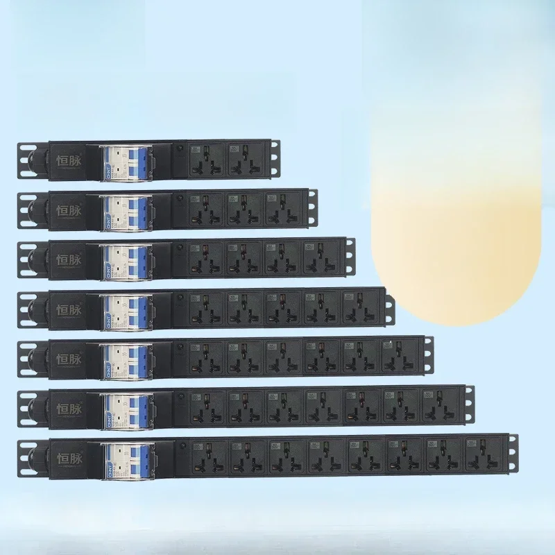 Cabinet socket double air opening protection industrial high-power cabinet special socket wiring