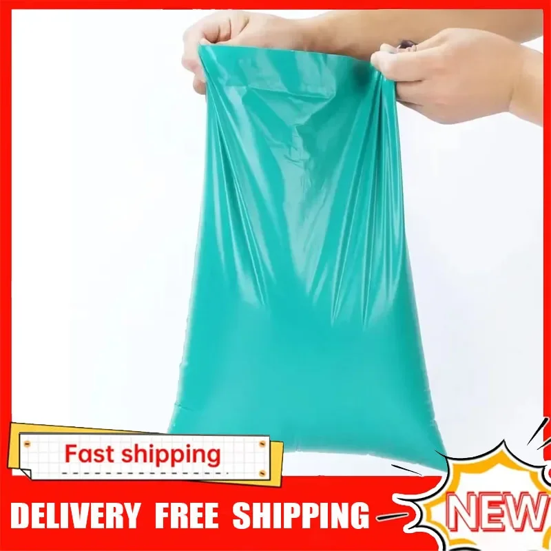 新しい 100 個/1 ロールギフト包装 & 配送バッグ自己粘着シールエクスプレス物流郵送防水防塵包装袋