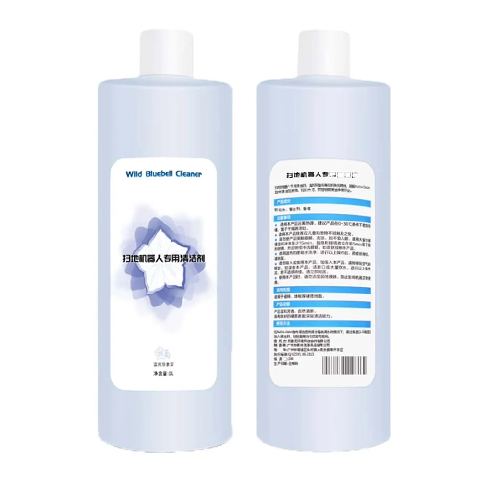 Cleaning Liquid For Ecovacs Deebot T30S Combo/T30 Pro Omni/T30S/X2 Combo/X1 Turbo/T20/T10 OMNI/N9＋ Parts 1L Cleaning Solution